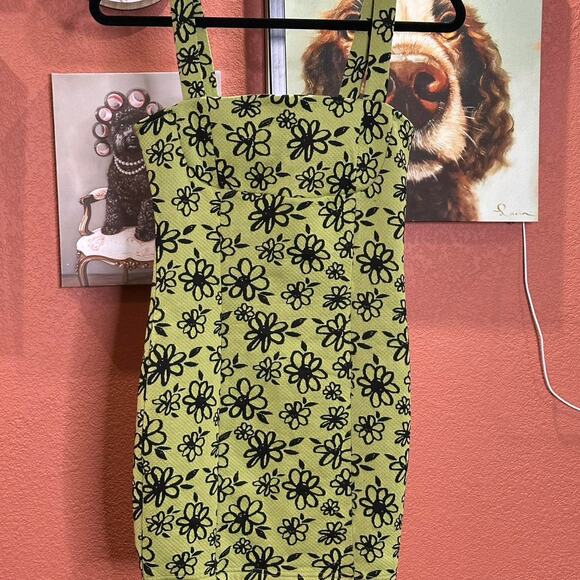 Forever 21 Floral Y2K Mini Dress | Size Small - Picture 2 of 4